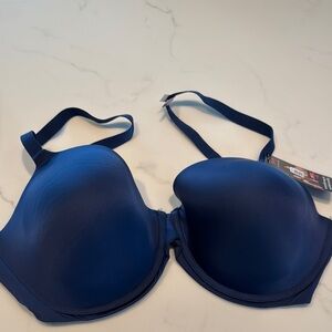 BRAND NEW WITH TAGS MAIDENFORM Navy Blue Women's Convertible Bra Size 40 D